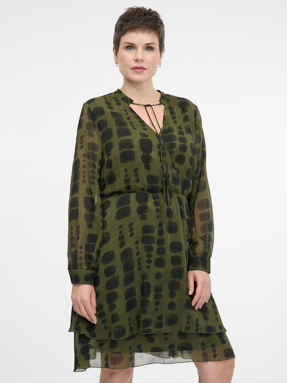 Orsay Abito al ginocchio ORSAY verde da donna