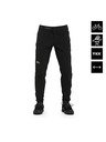 Horsefeathers Pantaloni da bici Stoker - nero HORSEFEATHERS