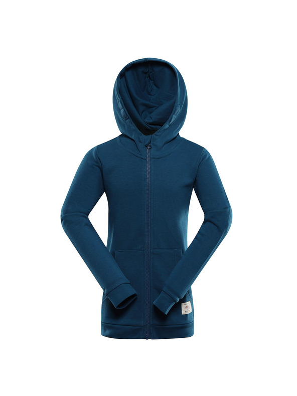 ALPINE PRO Felpa con cappuccio in cotone per bambini ALPINE PRO LOKKO moroccan