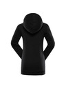 ALPINE PRO Felpa con cappuccio in cotone per bambini ALPINE PRO LOKKO black