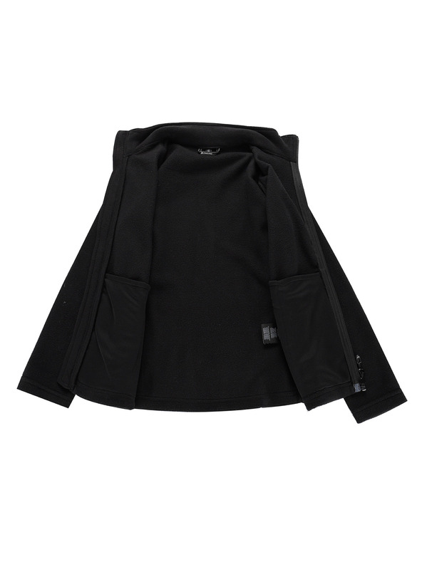 ALPINE PRO Felpa in pile per bambini ALPINE PRO SIUSO 2 black