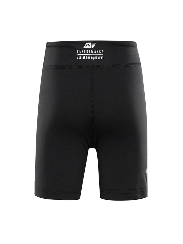 ALPINE PRO Leggings corti asciugatura rapida bambini ALPINE PRO ELO black
