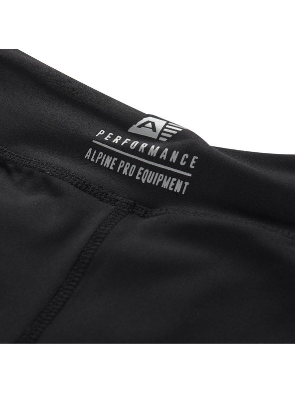 ALPINE PRO Leggings corti asciugatura rapida bambini ALPINE PRO ELO black
