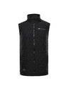 ALPINE PRO Gilet uomo con imbottitura in merino ALPINE PRO NERC black