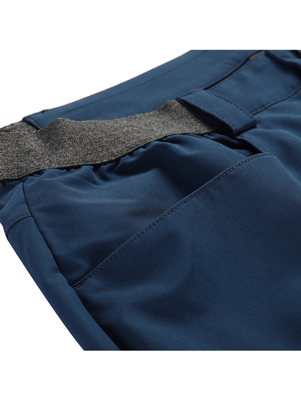 ALPINE PRO Pantaloni capri softshell uomo ALPINE PRO WEDER 2 moonlit ocean