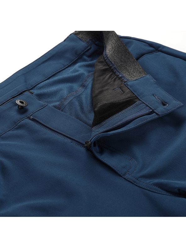 ALPINE PRO Pantaloni capri softshell uomo ALPINE PRO WEDER 2 moonlit ocean