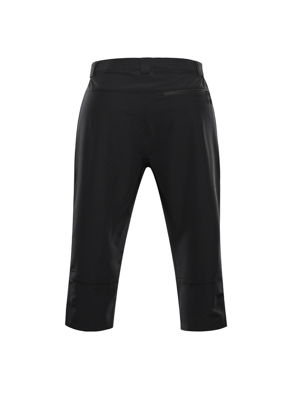 ALPINE PRO Pantaloni capri softshell uomo ALPINE PRO WEDER 2 black