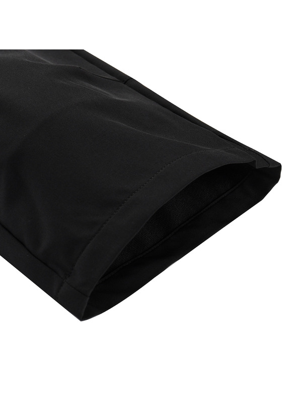 ALPINE PRO Pantaloni capri softshell uomo ALPINE PRO WEDER 2 black