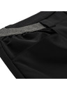 ALPINE PRO Pantaloni capri softshell uomo ALPINE PRO WEDER 2 black