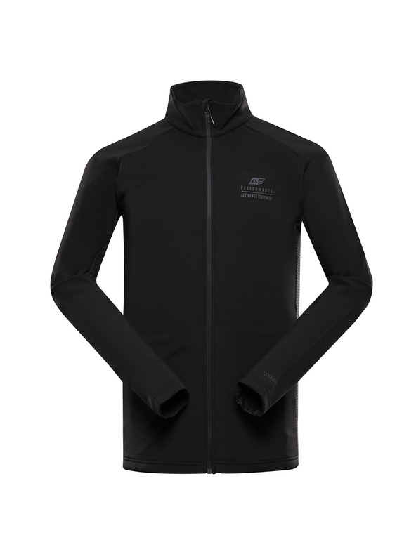 ALPINE PRO Felpa uomo asciugatura rapida ALPINE PRO GOLL 2 black