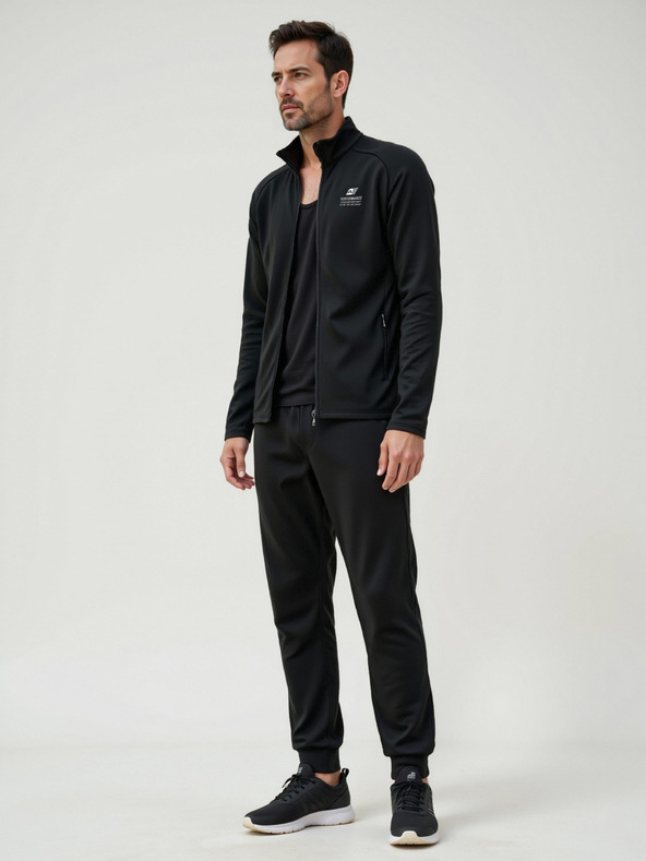 ALPINE PRO Felpa uomo asciugatura rapida ALPINE PRO GOLL 2 black