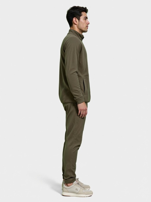 ALPINE PRO Felpa in pile da uomo ALPINE PRO SIUS 2 grigio pietra