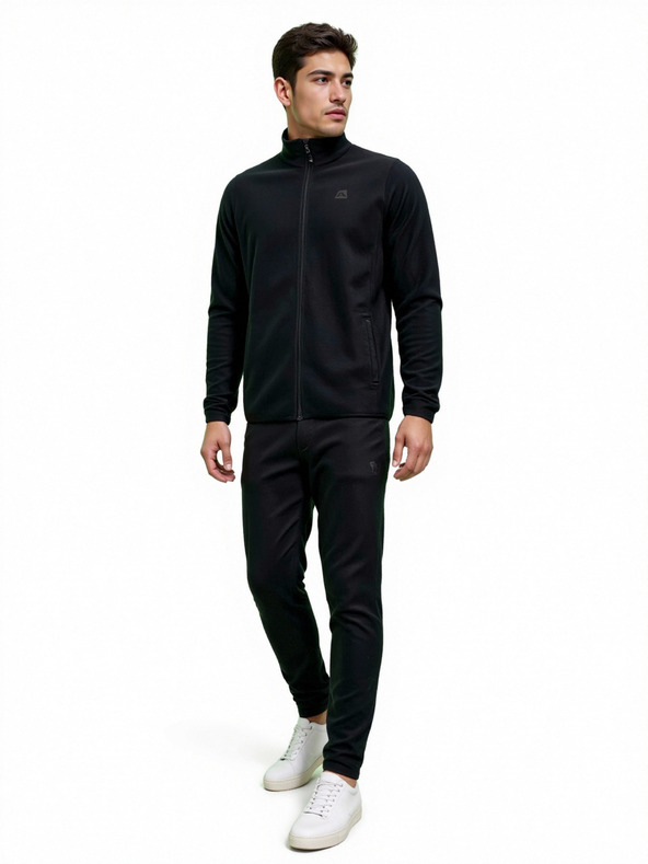 ALPINE PRO Felpa in pile da uomo ALPINE PRO SIUS 2 black