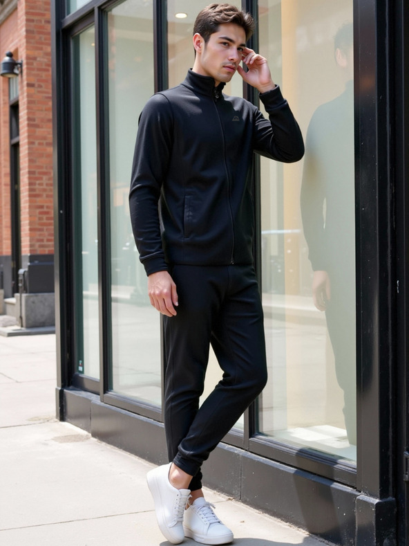 ALPINE PRO Felpa in pile da uomo ALPINE PRO SIUS 2 black