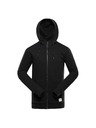 ALPINE PRO Felpa con cappuccio in cotone da uomo ALPINE PRO LOKK black