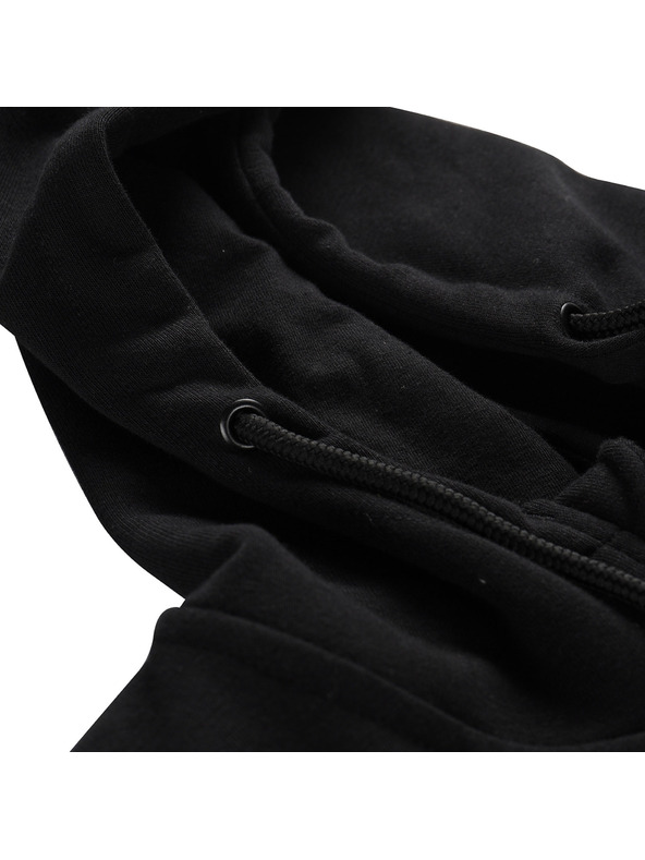 ALPINE PRO Felpa con cappuccio in cotone da uomo ALPINE PRO LOKK black