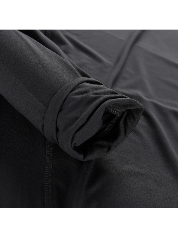 ALPINE PRO Felpa funzionale da uomo con elementi riflettenti ALPINE PRO IZAR grigio scuro