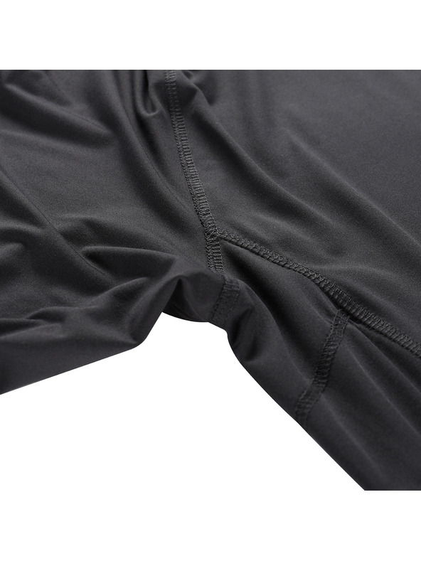 ALPINE PRO Felpa funzionale da uomo con elementi riflettenti ALPINE PRO IZAR grigio scuro