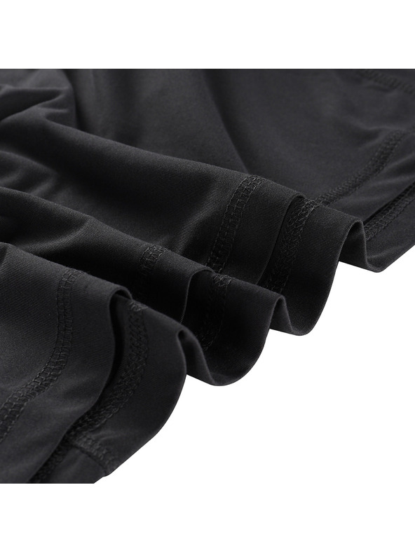 ALPINE PRO Felpa funzionale da uomo con elementi riflettenti ALPINE PRO IZAR grigio scuro