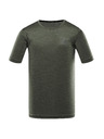ALPINE PRO Maglietta asciugatura rapida con cool dry da uomo ALPINE PRO BASIK rifle green