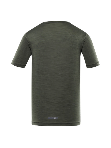 ALPINE PRO Maglietta asciugatura rapida con cool dry da uomo ALPINE PRO BASIK rifle green
