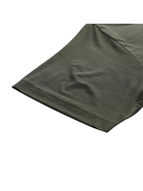 ALPINE PRO Maglietta asciugatura rapida con cool dry da uomo ALPINE PRO BASIK rifle green