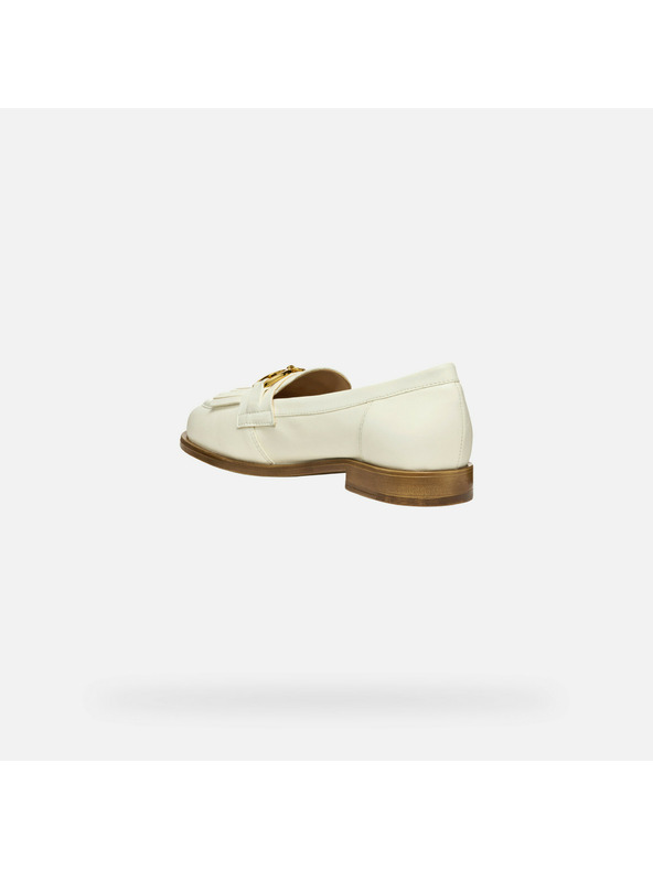 Geox Mocassini color crema Geox Prometya da donna