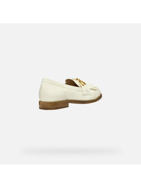 Geox Mocassini color crema Geox Prometya da donna