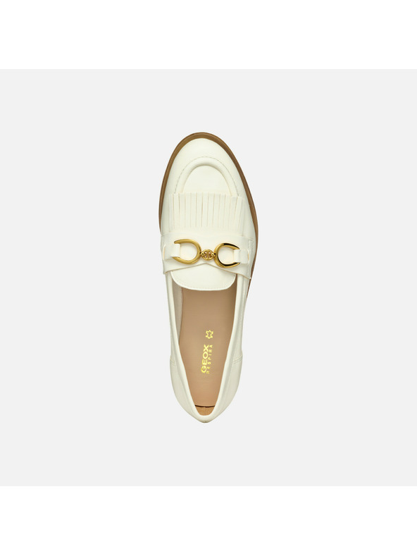 Geox Mocassini color crema Geox Prometya da donna