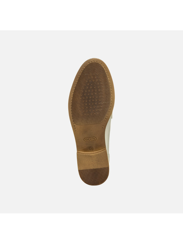 Geox Mocassini color crema Geox Prometya da donna