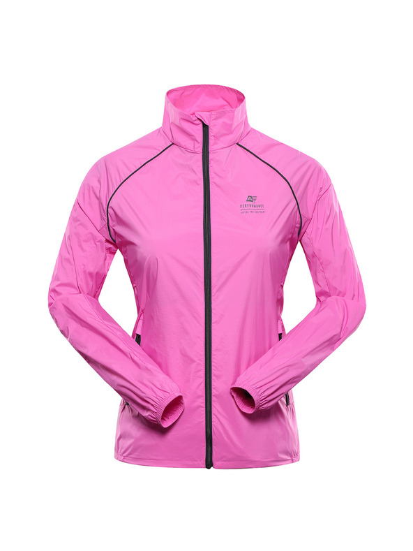 ALPINE PRO Giacca ultraleggera da donna con trattamento dwr ALPINE PRO SPINA 2 rosa neon