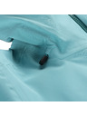 ALPINE PRO Giacca impermeabile da donna con membrana ptx ALPINE PRO ZARRA aqua sea