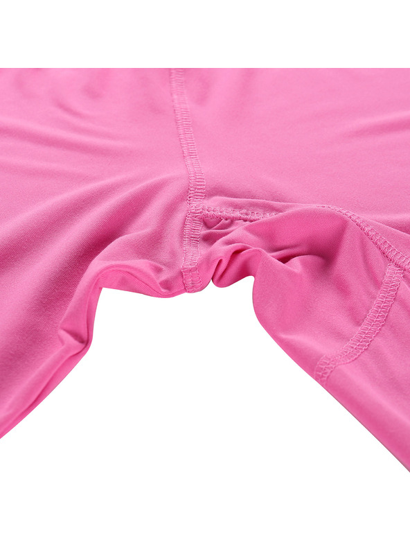 ALPINE PRO Felpa funzionale donna con elementi riflettenti ALPINE PRO IZARA rosa neon