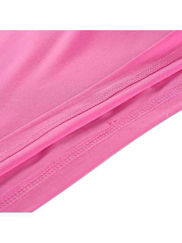 ALPINE PRO Felpa funzionale donna con elementi riflettenti ALPINE PRO IZARA rosa neon