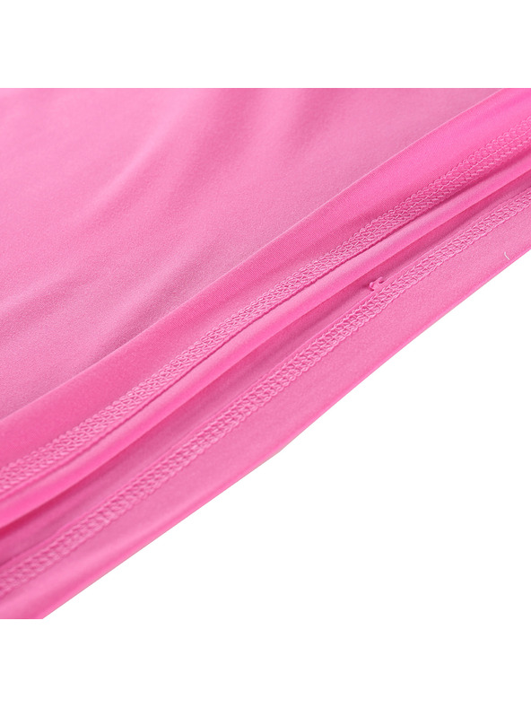 ALPINE PRO Felpa funzionale donna con elementi riflettenti ALPINE PRO IZARA rosa neon