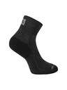 ALPINE PRO Calzini antibatterici in lana merino ALPINE PRO DERERE neri
