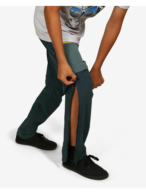 Kilpi Pantaloni da bambino Kilpi HOSIO-JB Verde scuro