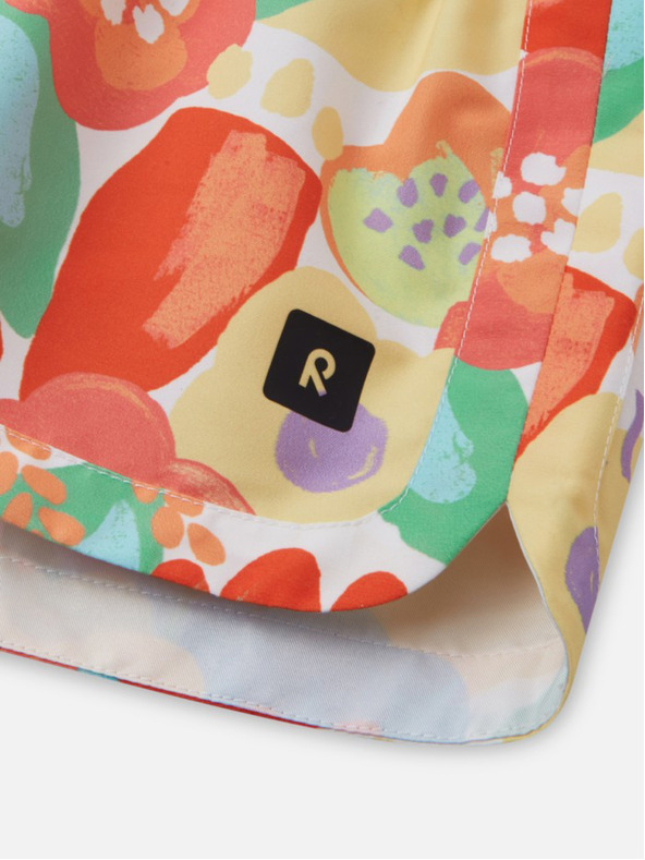 Reima Pantaloncini arancioni fantasia bambina Reima