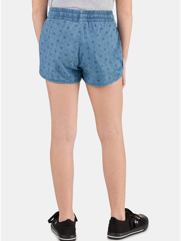 Sam 73 Pantaloncini in denim blu fantasia bambina SAM 73