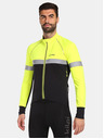 Kilpi Giacca softshell da ciclismo gialla e nera da uomo Kilpi NERETO-M