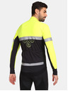 Kilpi Giacca softshell da ciclismo gialla e nera da uomo Kilpi NERETO-M