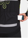 Kilpi Giacca softshell da ciclismo gialla e nera da uomo Kilpi NERETO-M