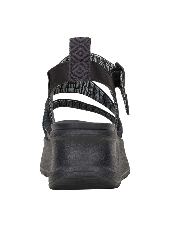 Hey Dude Sandali neri con plateau da donna Hey Dude