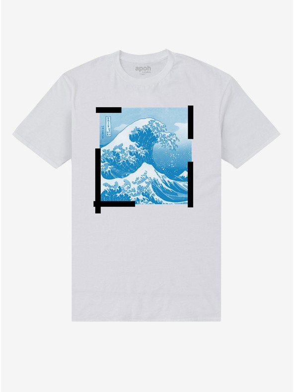 ZOOT.Fan Maglietta bianca apoh London apoh Hokusai Tape