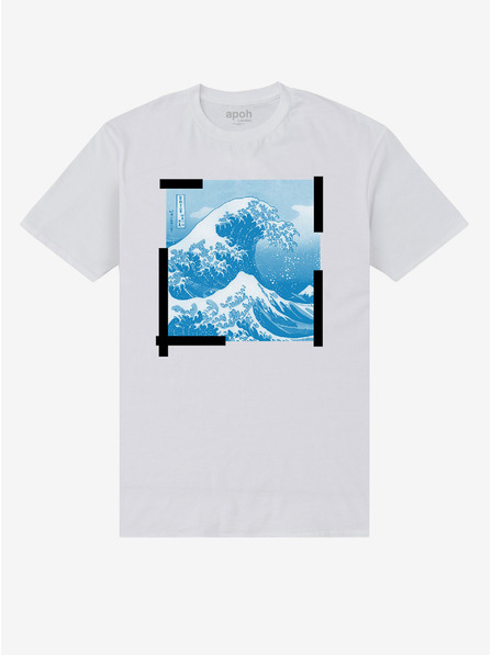 ZOOT.Fan Maglietta bianca apoh London apoh Hokusai Tape