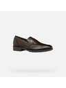 Geox Mocassini marroni scuri da uomo Geox Walk Pleasure F
