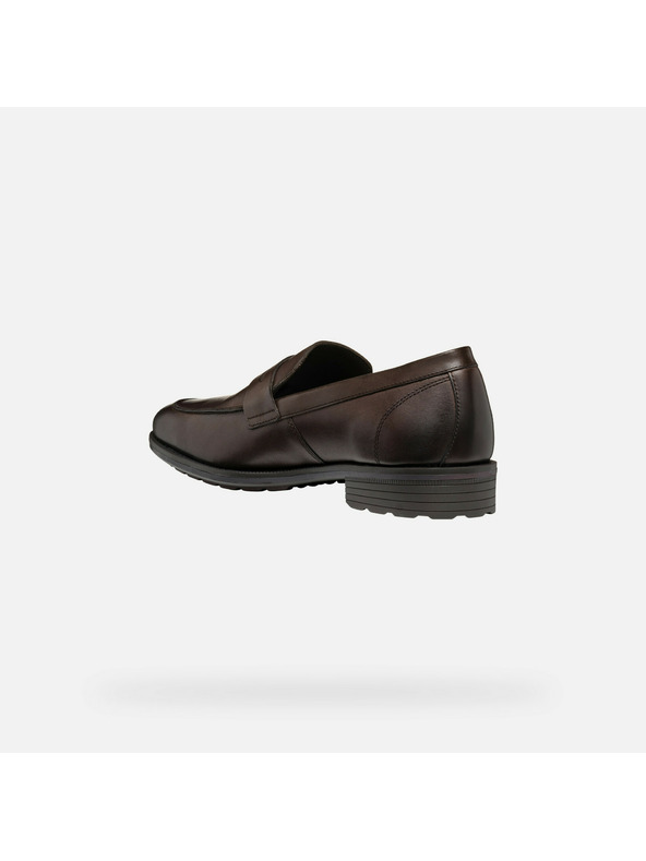 Geox Mocassini marroni scuri da uomo Geox Walk Pleasure F