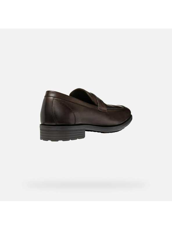 Geox Mocassini marroni scuri da uomo Geox Walk Pleasure F