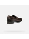 Geox Mocassini marroni scuri da uomo Geox Walk Pleasure F