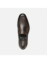 Geox Mocassini marroni scuri da uomo Geox Walk Pleasure F